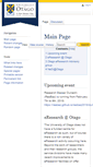 Mobile Screenshot of eresearch.wiki.otago.ac.nz