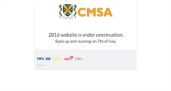 Desktop Screenshot of cmsa.otago.ac.nz