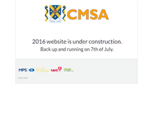 Tablet Screenshot of cmsa.otago.ac.nz