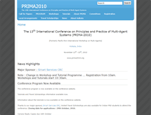 Tablet Screenshot of prima2010.otago.ac.nz