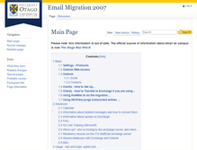 Tablet Screenshot of migration2007.wiki.otago.ac.nz