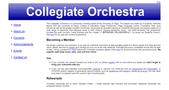 Desktop Screenshot of collegiateorchestra.otago.ac.nz